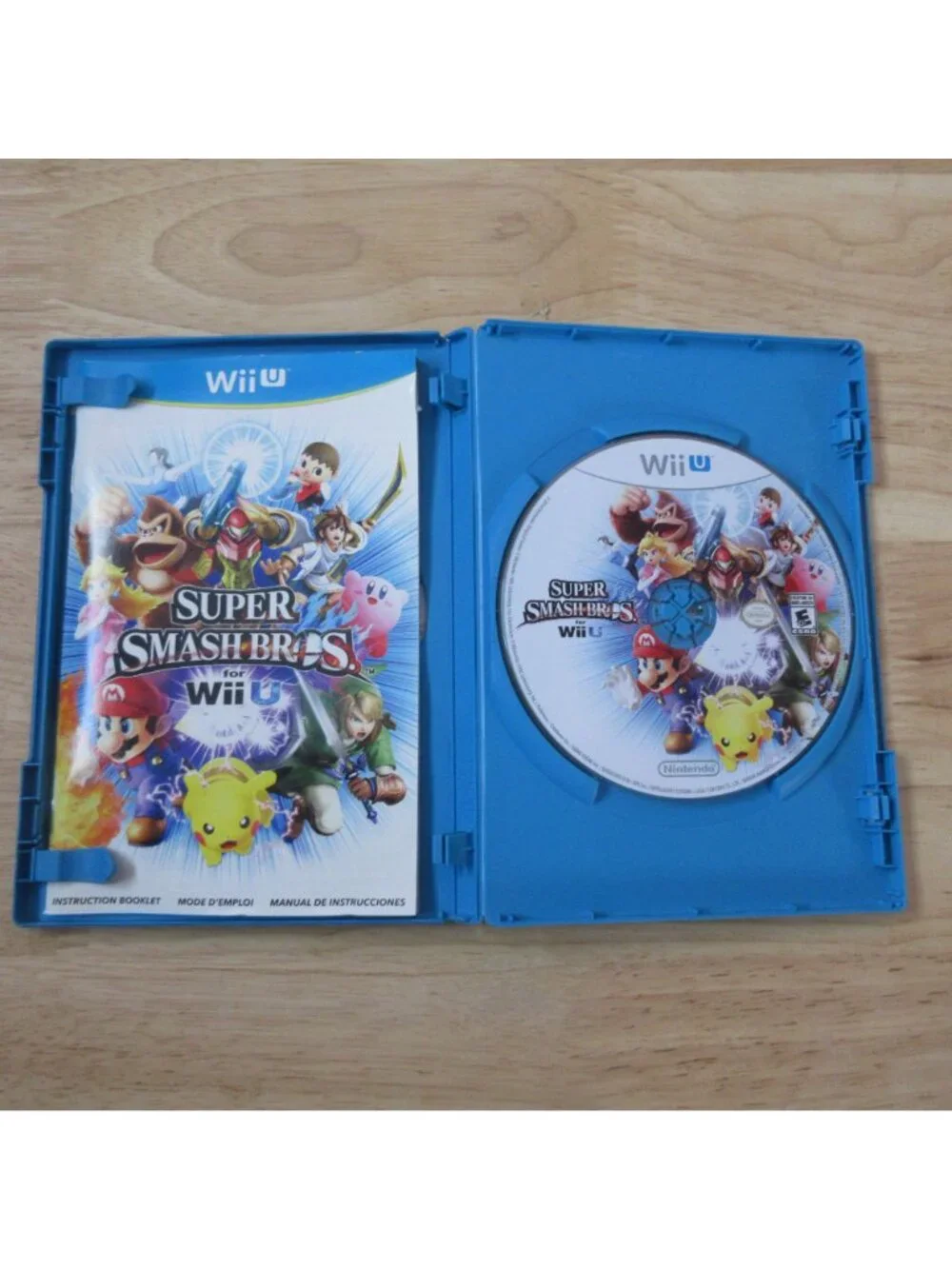 Super Smash Bros. For Nintendo Wii U Complete with Manual